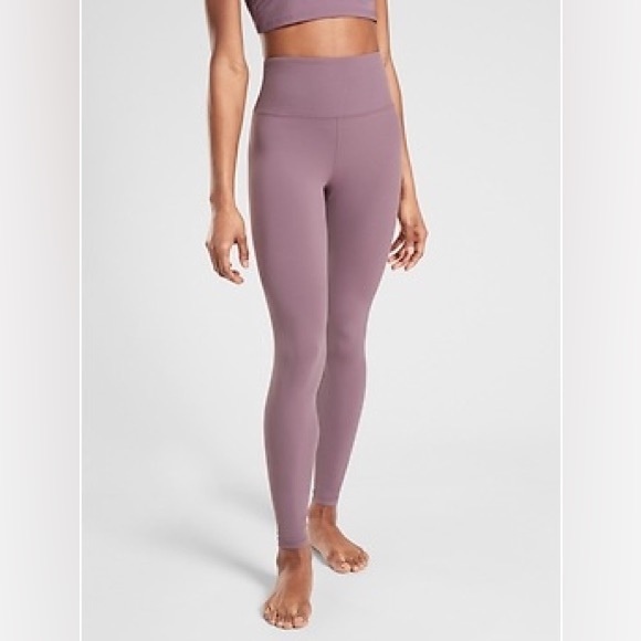 Athleta Elation Rib Tight in Dark Sky Violet Size XS - Picture 2 of 8